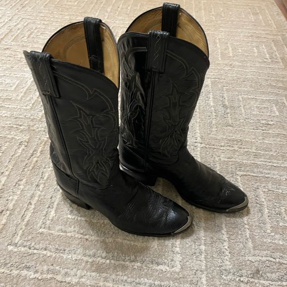 Tony Lama Black Stallion Cowboy/Western Boots. Men’s Size 9.5 - Picture 8 of 16